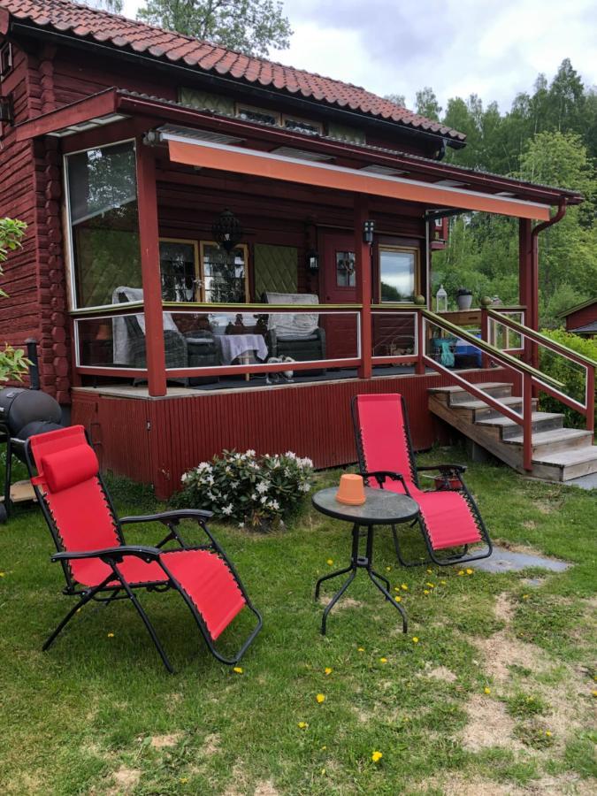 Mysigt Boende I Raettvik Med Utsikt Oever Siljan المظهر الخارجي الصورة