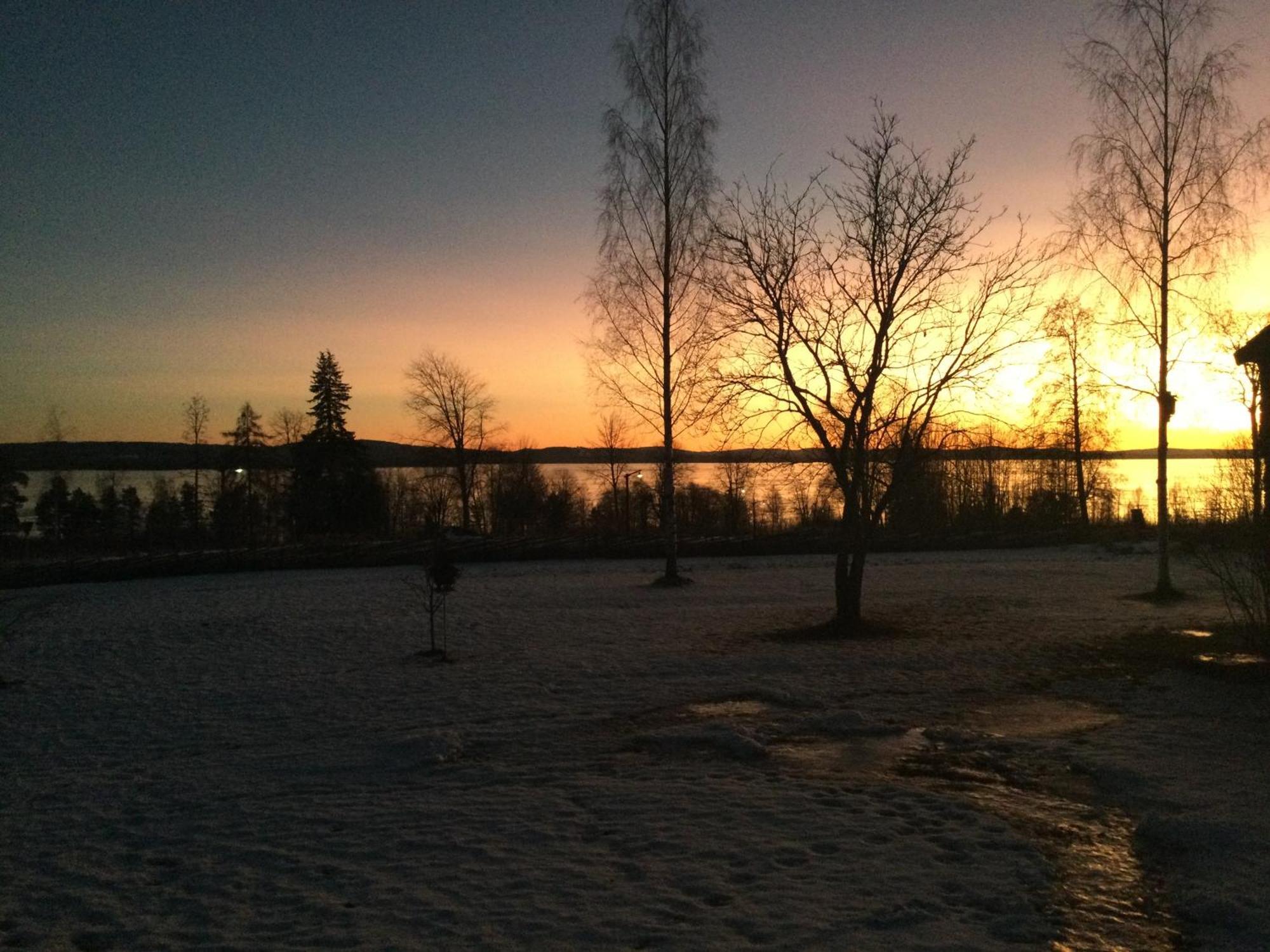 Mysigt Boende I Raettvik Med Utsikt Oever Siljan المظهر الخارجي الصورة