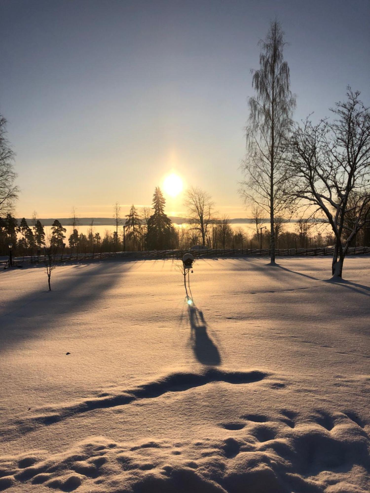 Mysigt Boende I Raettvik Med Utsikt Oever Siljan المظهر الخارجي الصورة