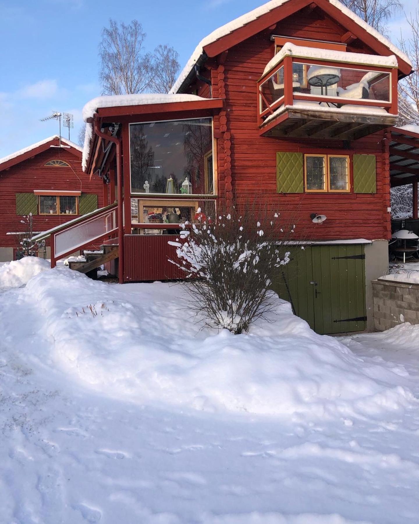 Mysigt Boende I Raettvik Med Utsikt Oever Siljan المظهر الخارجي الصورة
